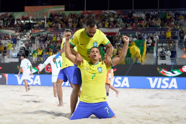 ARE: Brazil v Oman: Group  D - FIFA Beach Soccer World Cup UAE 2024