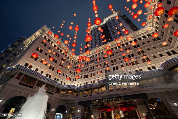 la península de hong kong - península fotografías e imágenes de stock