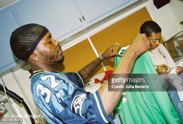 Rapper Trick Daddy on the set of Lil Jon & The East Side Boyz "Play No Games" in Miami, Florida on January 13, 2003.