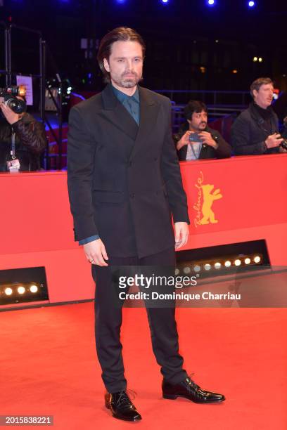 Sebastian Stan at the "A Different Man" premiere during the 74th Berlinale International Film Festival Berlin at Berlinale Palast on February 16,...