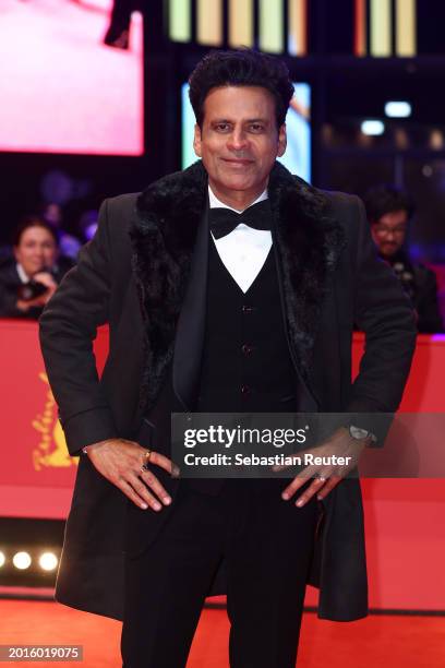 Manoj Bajpayee of the movie "The Fable" attends the "La Cocina" premiere during the 74th Berlinale International Film Festival Berlin at Berlinale...