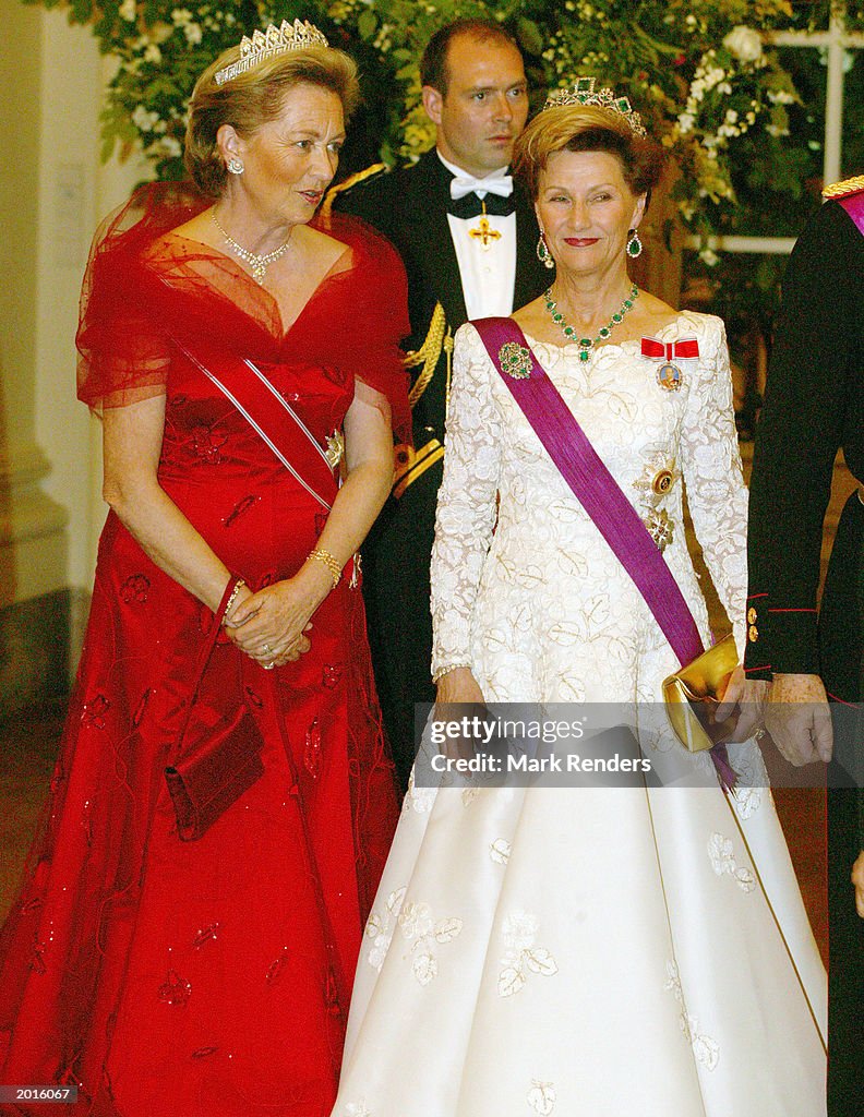 Norwegian Royals Make State Visit To Belgium