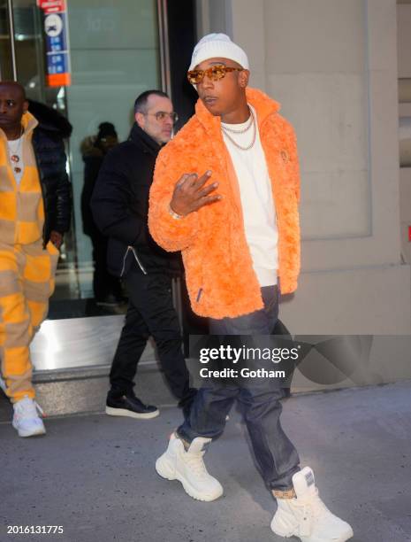 Ja Rule is seen on February 16, 2024 in New York City.