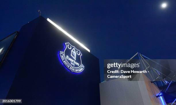 General view of Goodison Park home of Everton during the Premier League match between Everton FC and Crystal Palace at Goodison Park on February 19,...