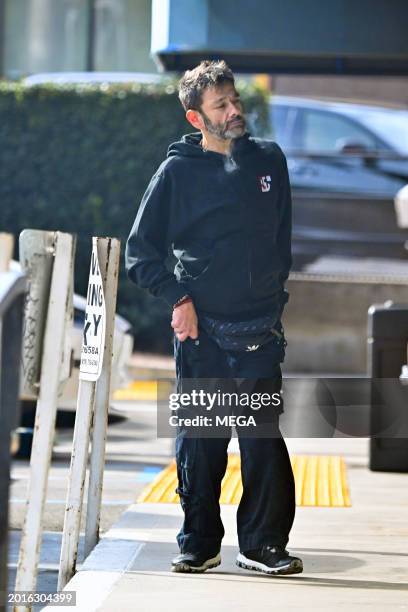 Shaun Weiss is seen running errands on February 16, 2024 in Studio City, California.