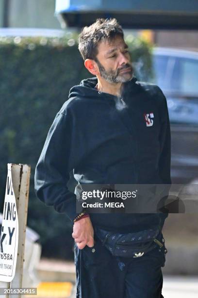 Shaun Weiss is seen running errands on February 16, 2024 in Studio City, California.