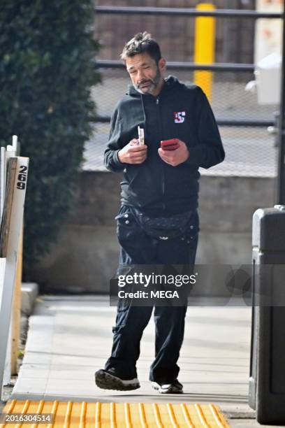 Shaun Weiss is seen running errands on February 16, 2024 in Studio City, California.