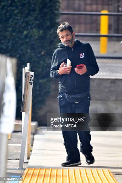 Shaun Weiss is seen running errands on February 16, 2024 in Studio City, California.
