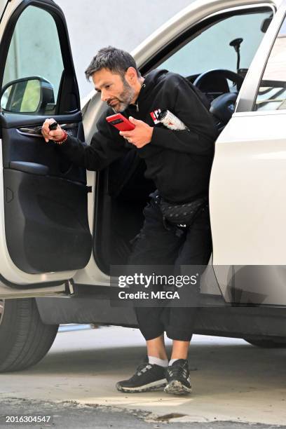 Shaun Weiss is seen running errands on February 16, 2024 in Studio City, California.