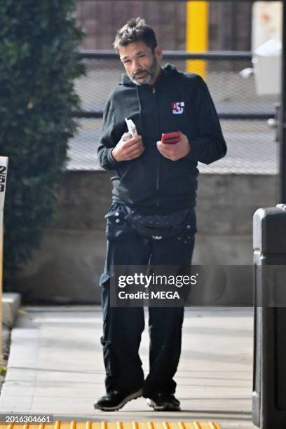 Shaun Weiss is seen running errands on February 16, 2024 in Studio City, California.