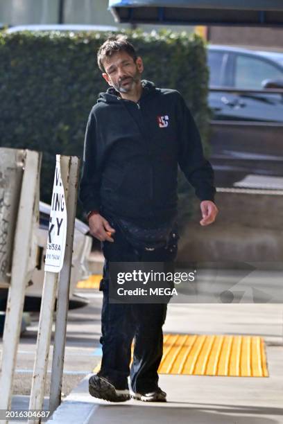 Shaun Weiss is seen running errands on February 16, 2024 in Studio City, California.