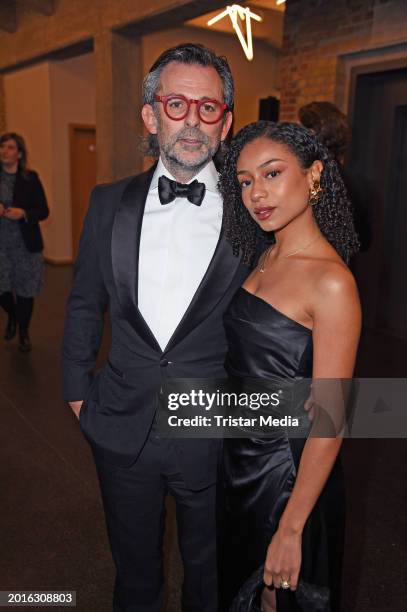 Niclas Castello and Jacky attend the Cinema For Peace Gala 2024 on the occasion of the 74th Berlinale International Film Festival Berlin at WECC -...