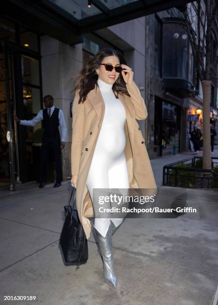 Jenna Dewan is seen on February 19, 2024 in New York City.