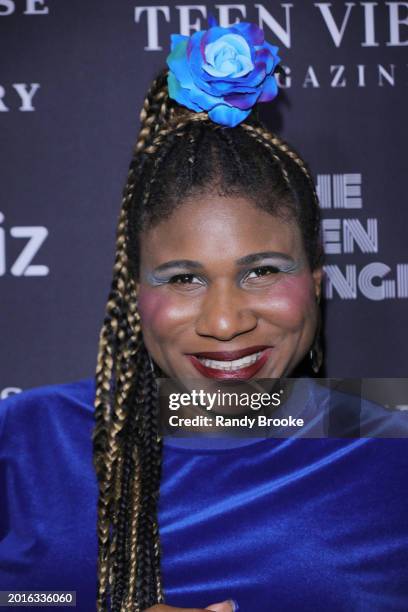 Lachi attends the Teen Lounge NYFW Kick off Party at HK Hall at 605 West 48th Street on February 09, 2024 in New York City.