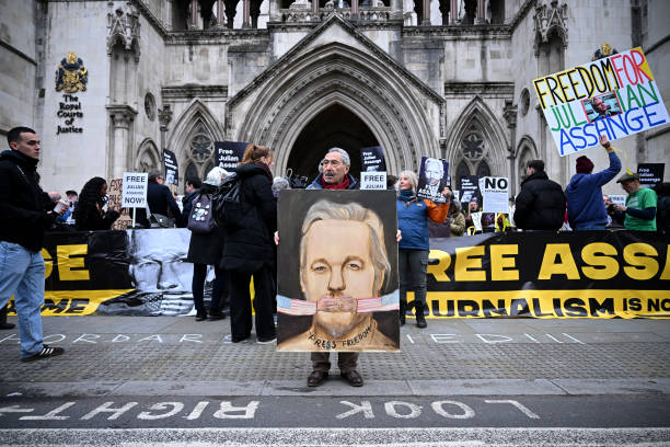 GBR: Julian Assange's US Extradition Case Deliberated At UK High Court