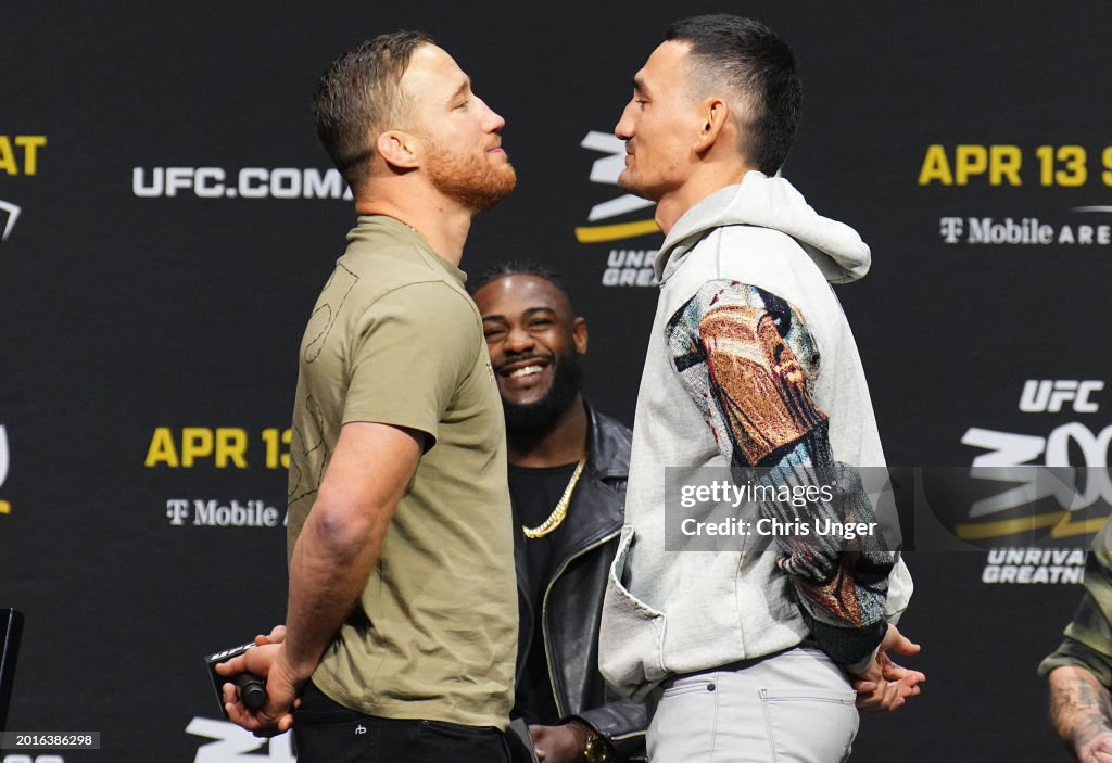 UFC 298 Ceremonial Weigh-in