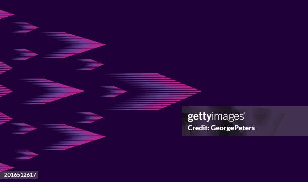 stockillustraties, clipart, cartoons en iconen met abstract arrows background - bewegwijzeringspictogram