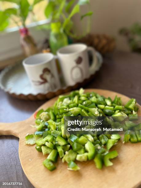 chopped paprika - capsicum stock pictures, royalty-free photos & images