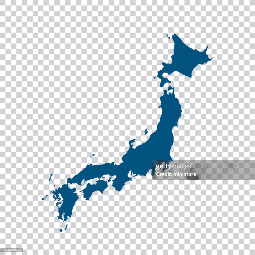 Carte du Japon