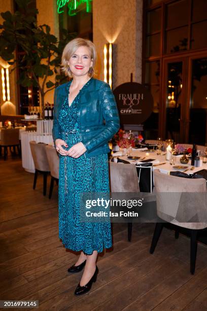 Julia Kloeckner attends the FRAUEN100 x CFFP Dinner at The Charles Hotel on February 16, 2024 in Munich, Germany.