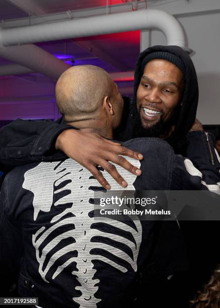 Tucker and Kevin Durant attend the Gentleman's Supper Club during NBA All-Star Weekend on February 16, 2024 in Indianapolis, Indiana.