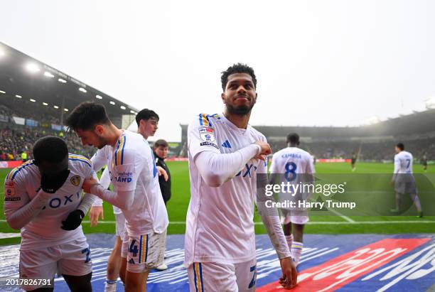 During the Sky Bet Championship match between Plymouth Argyle and Leeds United at Home Park on February 17, 2024 in Plymouth, England.