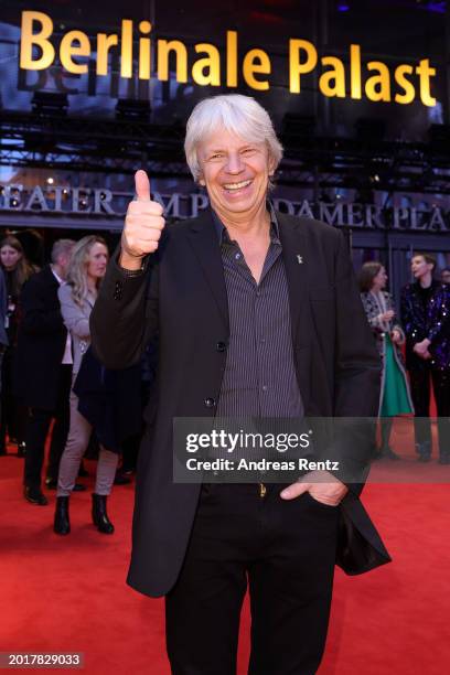 Andreas Dresen attends the "In Liebe, Eure Hilde" premiere during the 74th Berlinale International Film Festival Berlin at Berlinale Palast on...