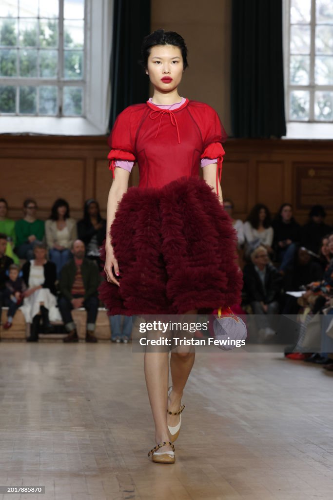Molly Goddard - Runway - LFW February 2024