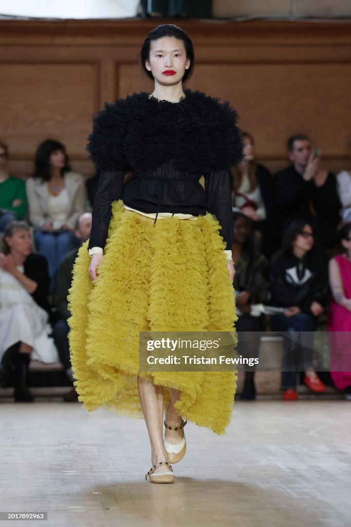Molly Goddard - Runway - LFW February 2024