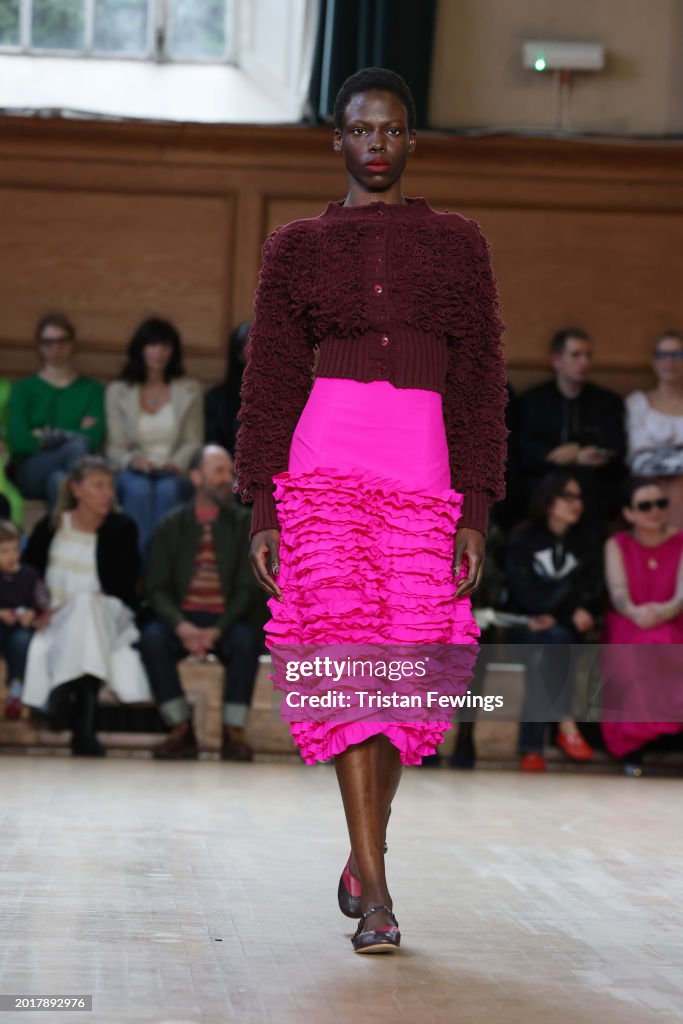 Molly Goddard - Runway - LFW February 2024