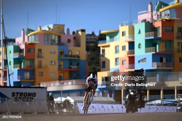 Remco Evenepoel of Belgium and Team Soudal - Quick Step sprints during the 50th Volta ao Algarve em Bicicleta 2024, Stage 4 a 22km individual time...