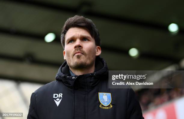 Sheffield Wednesday Manager, Danny Rohl looks on during the Sky Bet Championship match between Millwall and Sheffield Wednesday at The Den on...