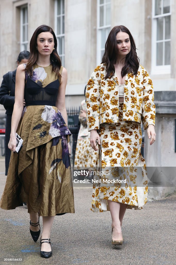 London Celebrity Sightings - LFW February 2024