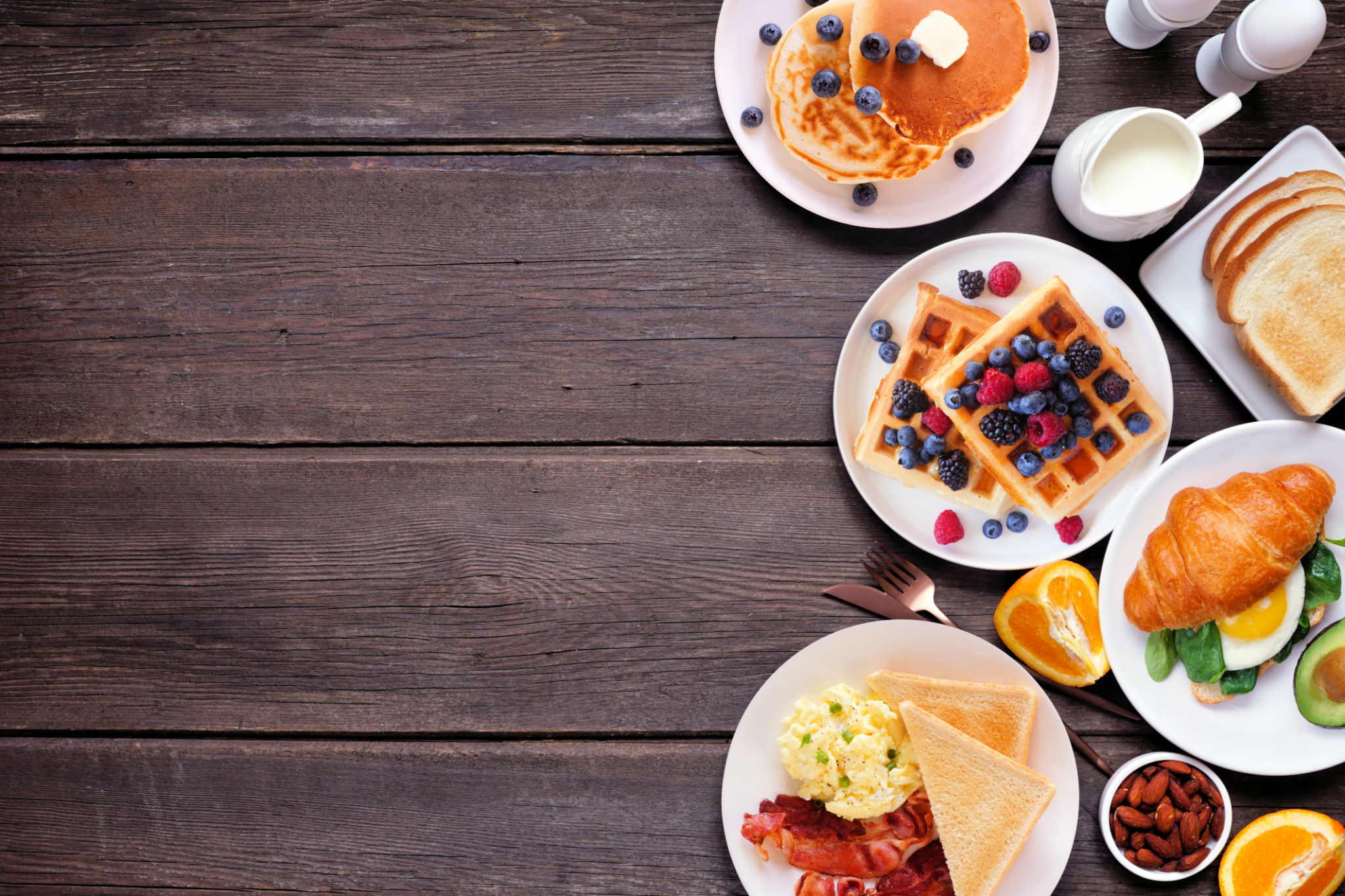 breakfast table