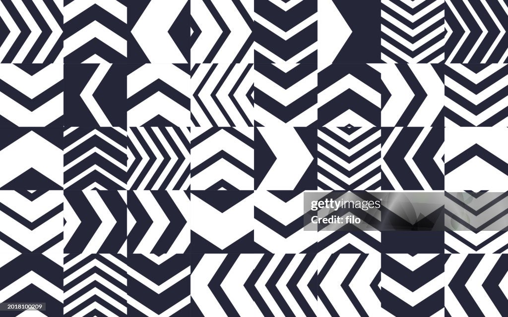 Abstract Arrow Motion Direction Grid Background Pattern High-Res Vector ...