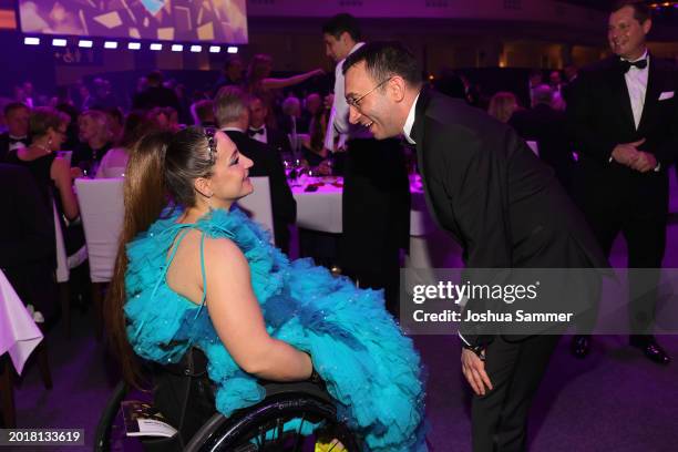 Kristina Vogel attends the 53rd Ball des Sports gala at Festhalle Frankfurt on February 17, 2024 in Frankfurt am Main, Germany.