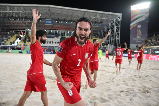 ARE: Argentina v IR Iran: Group  B - FIFA Beach Soccer World Cup UAE 2024
