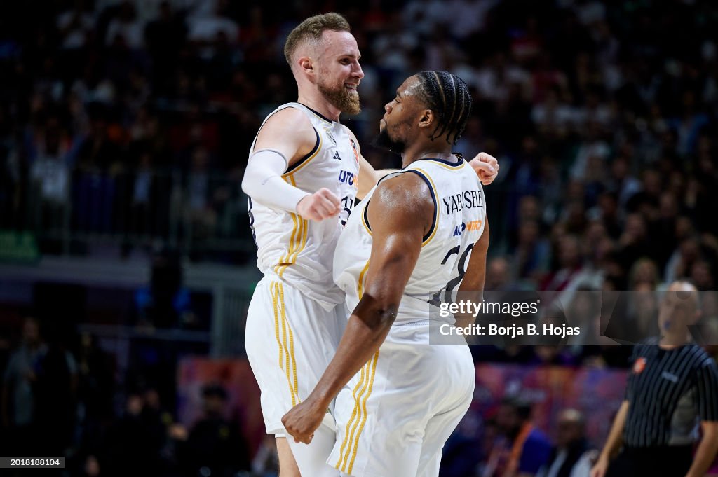 Real Madrid v Valencia Basket - Semi Final 2024 Copa del Rey de Baloncesto: Spanish Basketball Kings Cup