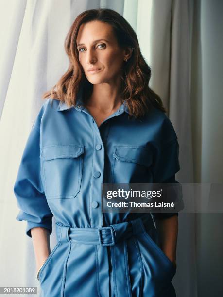 Actress Camille Cottin poses for a portrait on July 6, 2021 in Cannes, France.