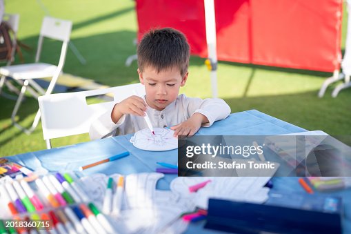 Toddler's Chinese Opera Mask Painting Fun Toddler's Chinese Opera Mask Painting Fun