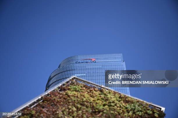 Capital One headquarters in McLean, Virginia on February 20, 2024. US banking giant Capital One announced on February 19, 2024 that it will acquire...
