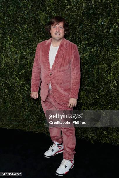 Daniel Pemberton attends the Charles Finch & CHANEL 2024 Pre-BAFTA Party at 5 Hertford Street on February 17, 2024 in London, England.
