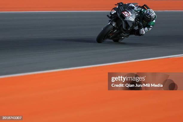 Johann Zarco of France and LCR Honda during Day Two of the Qatar MotoGP Official Test at Losail Circuit on February 20, 2024 in Doha, Qatar.