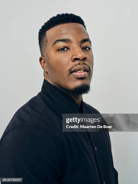 Daniel Ezra of The CW Network's "All American" poses for TV Guide Magazine during the 2024 Winter TCA Portrait Studio at The Langham Huntington,...