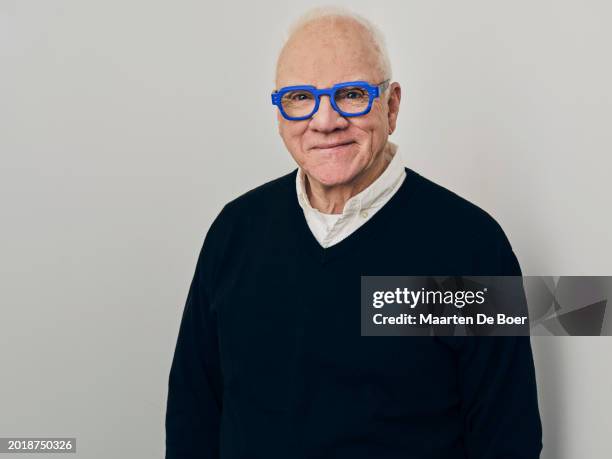 Malcolm McDowell of The CW Network's "Son of a Critch" poses for TV Guide Magazine during the 2024 Winter TCA Portrait Studio at The Langham...