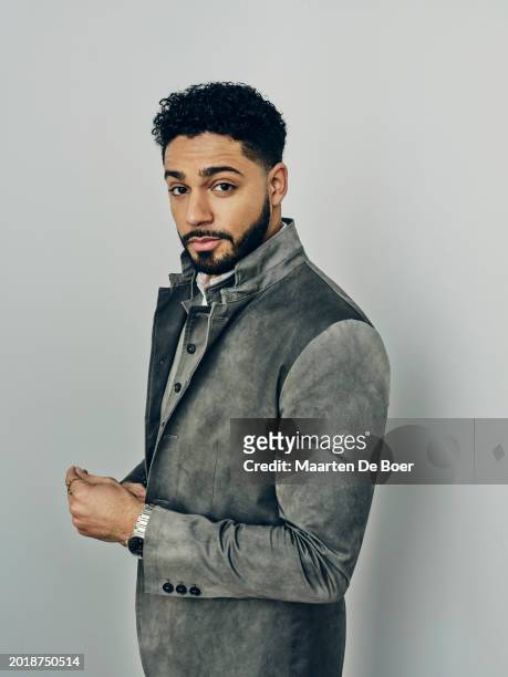 Michael Evans Behling of The CW Network's "All American" poses for TV Guide Magazine during the 2024 Winter TCA Portrait Studio at The Langham...