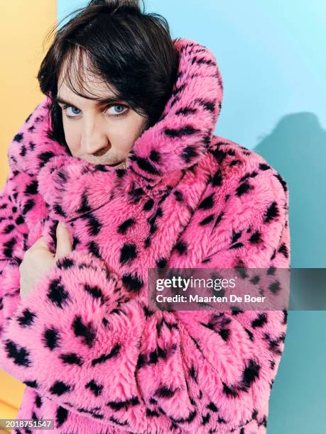 Noel Fielding of "Turpin" poses for TV Guide Magazine during the 2024 Winter TCA Portrait Studio at The Langham Huntington, Pasadena on February 5,...