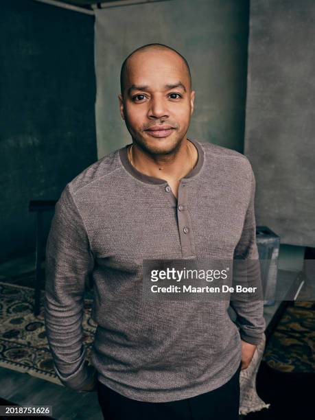 Donald Faison of NBC's 'Extended Family' poses for TV Guide Magazine during the 2024 Winter TCA Portrait Studio at The Langham Huntington, Pasadena...