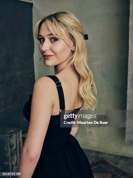 Alyvia Alyn Lind of "Chucky" poses for TV Guide Magazine during the 2024 Winter TCA Portrait Studio at The Langham Huntington, Pasadena on February...