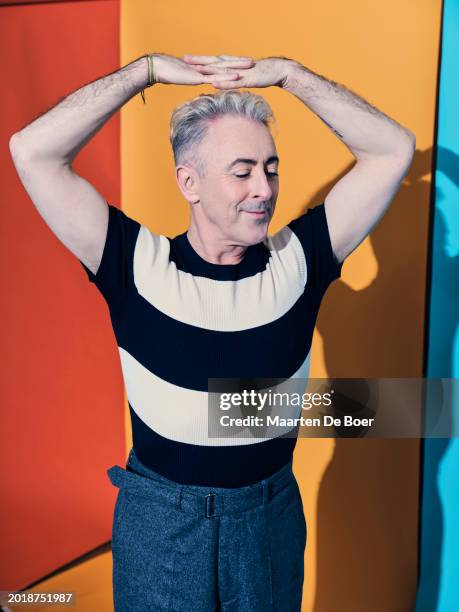 Alan Cumming of Peacock's 'The Traitors' poses for TV Guide Magazine during the 2024 Winter TCA Portrait Studio at The Langham Huntington, Pasadena...